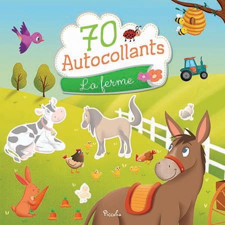 Couv 70 AUTOCOLLANTS-ferme