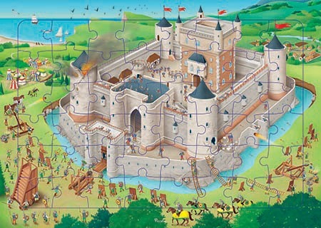Puzzles 48p chateau